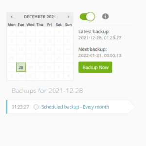 wordpress backups