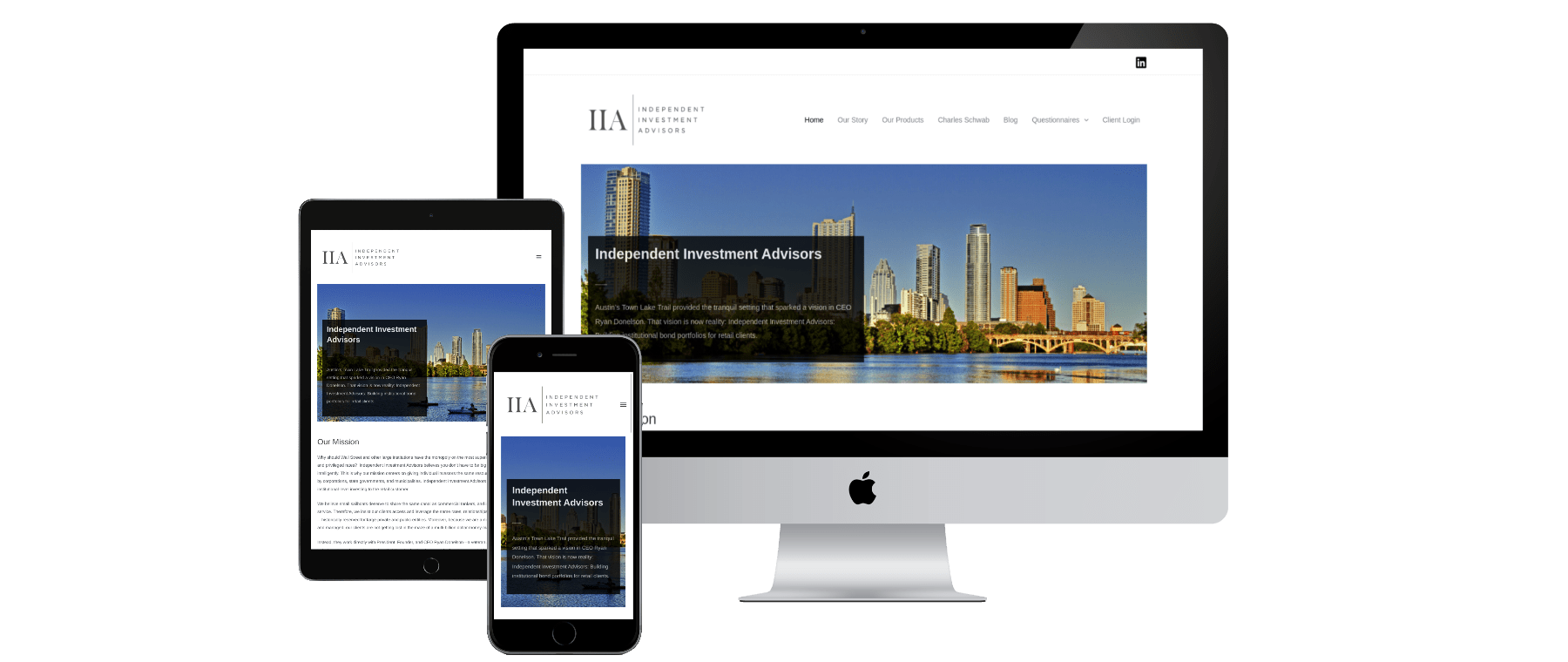 Independent Investment Advisors Website