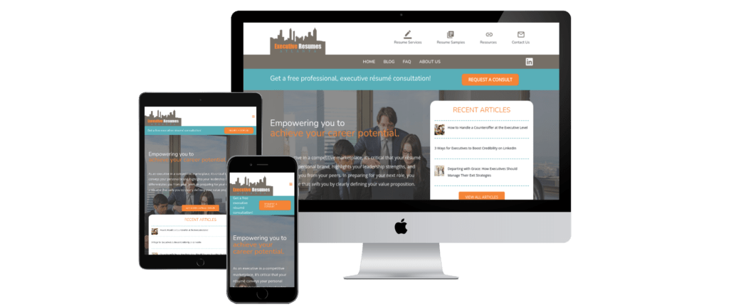 executive resumes atlanta website
