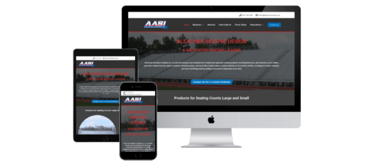 American Aluminum Seating Inc. Website